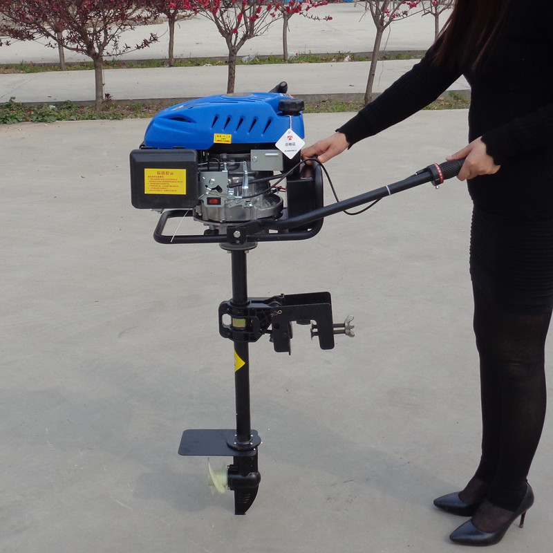 永春县四冲程船挂机汽油挂桨机价格 橡皮艇用船外机配件