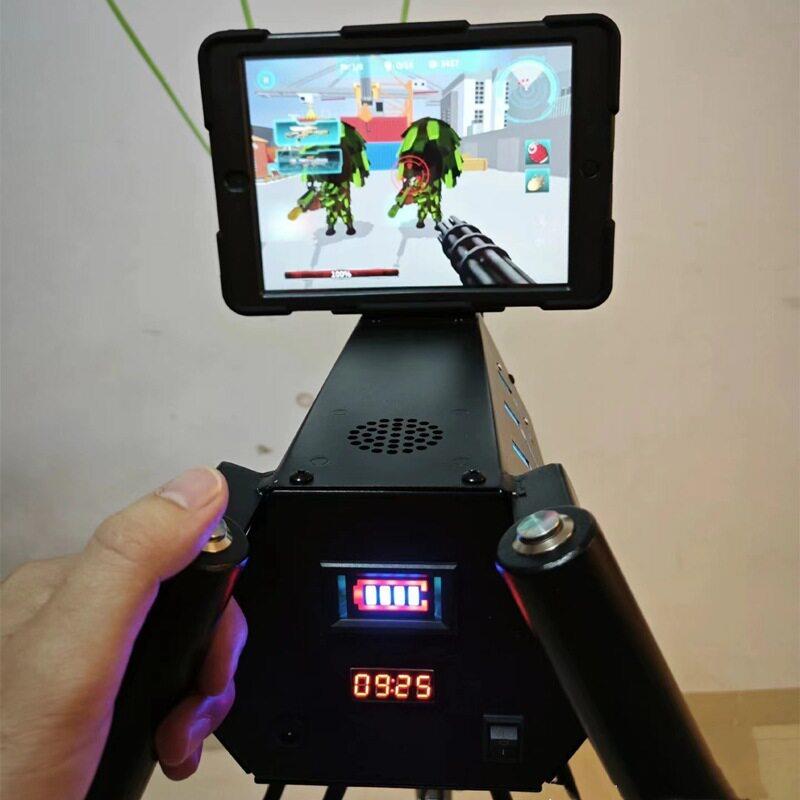 扫码共享ar游戏夜市摆摊vr加特林射击游戏机好玩的游乐机