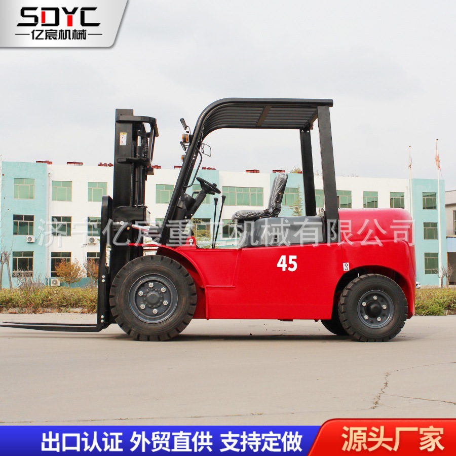 柴油四驱叉车多功能3吨5吨液压柴油搬运叉车抱夹侧移摆动柴油叉车
