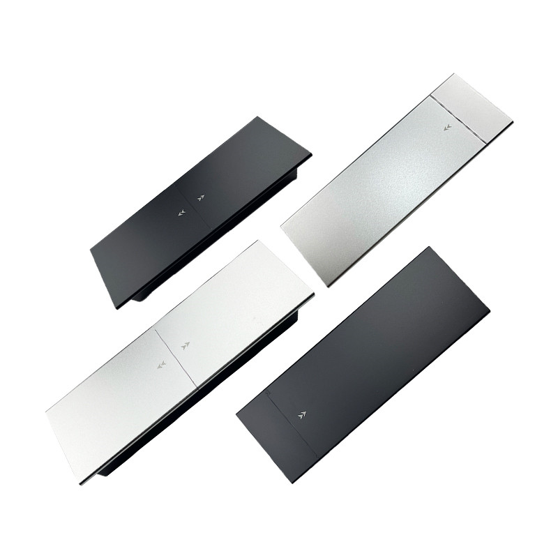 办公桌会议桌多媒体桌面插座多功能线盒面板隐藏式嵌入式滑盖插座