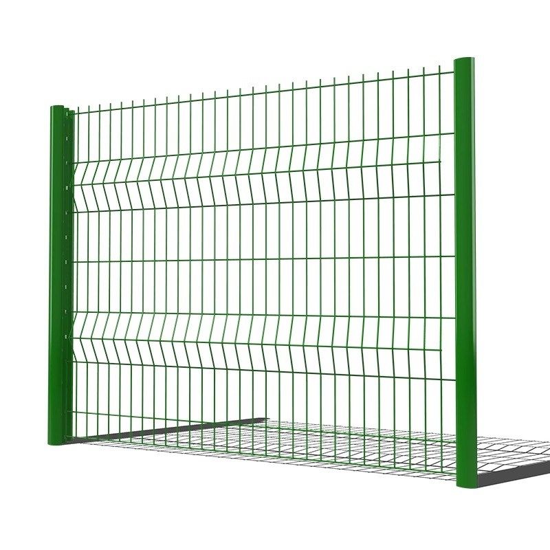 桃形柱式护栏体育场防护网公路护栏体育场围栏仓储车间隔离网