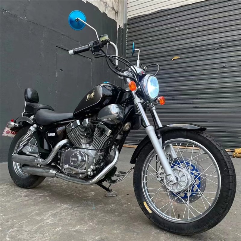 二手进口铃木250复古都市巡航太子电喷水冷150越野旅行街车摩托车