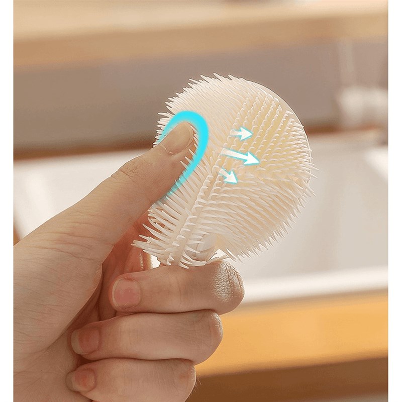 硅胶长柄杯刷神器洗杯子刷子三合一奶瓶刷清洁无死角杯盖洗杯刷