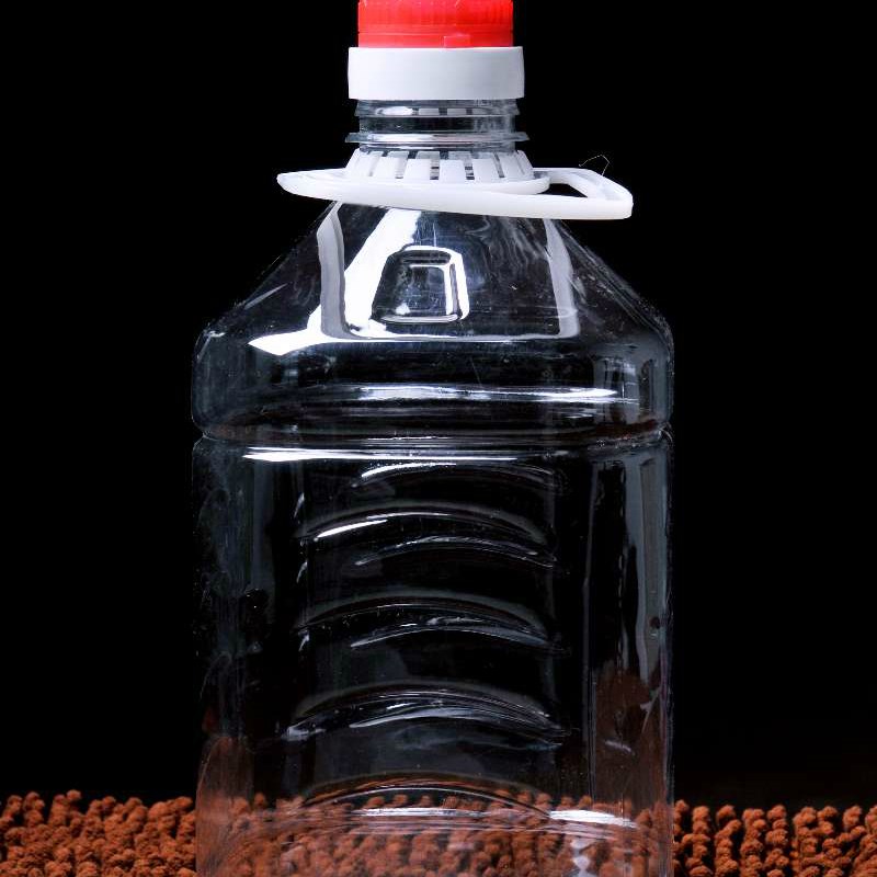 加厚3L花甲桶 透明PET塑料油壶 色拉油桶 食用油瓶 酒壶 酒桶6斤