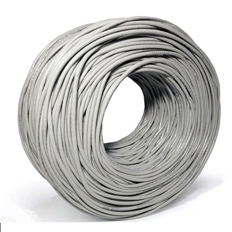 安普通信超五类网线纯铜网络监控电脑网线300米箱家用网线无氧铜