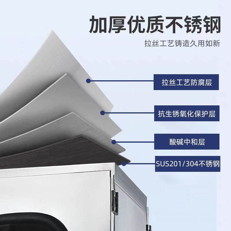 不锈钢传递窗口腔诊所机械互锁传递箱紫外线消毒牙科传递窗B