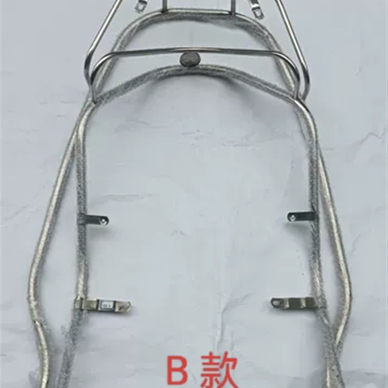 适用雅马哈凌鹰100ZY100T-7-11-12保险杠精品不锈钢护杆保险架