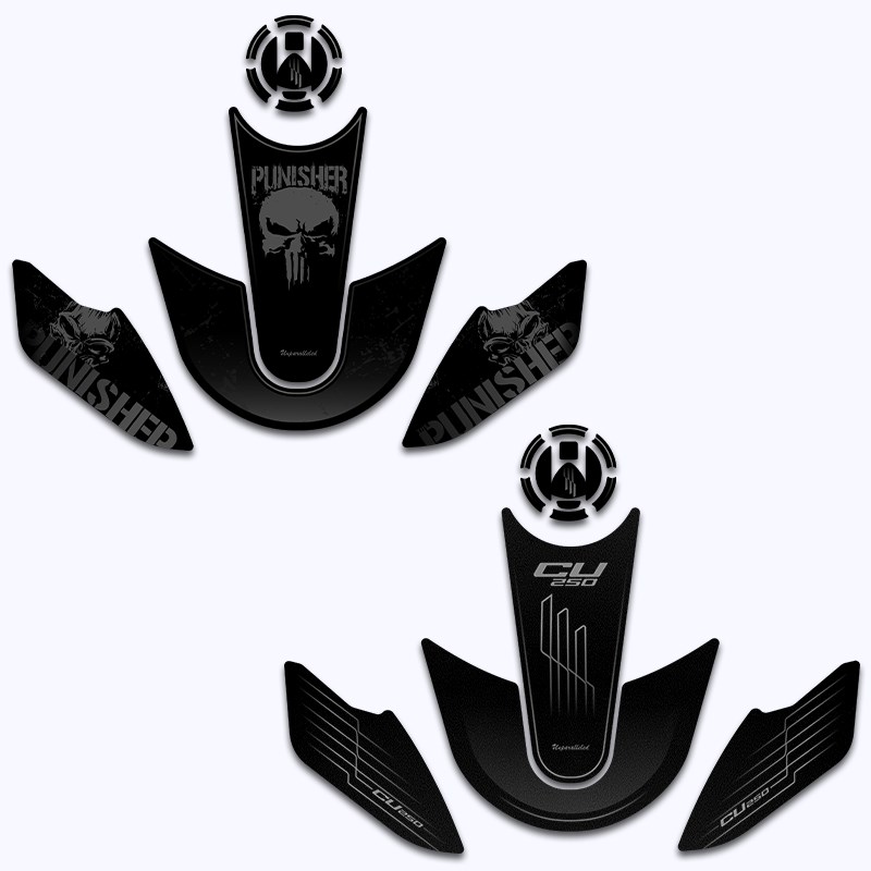 适用于25款无极CU250AMT版防滑油箱贴加厚车身保护贴膜改装配件