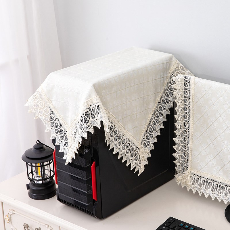 电脑显示器罩盖布监控屏幕盖布防尘巾24寸27寸32寸一体液晶屏幕罩