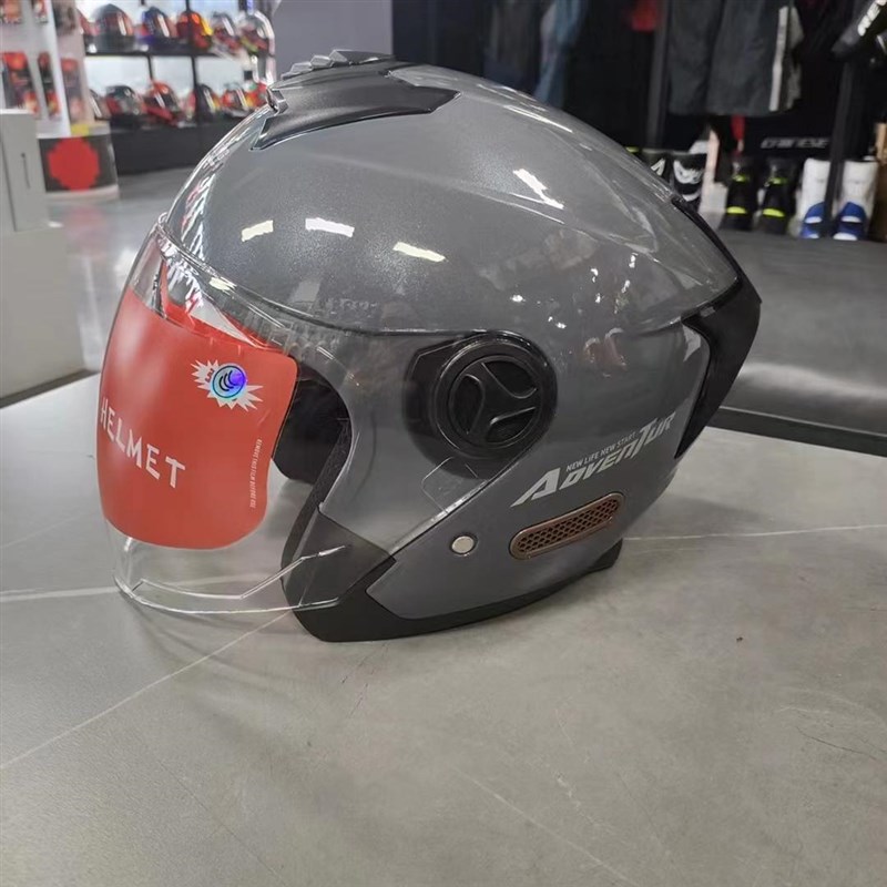 3C认证电动摩托车头盔男女士四季通用安全帽春秋适用四分之三半盔