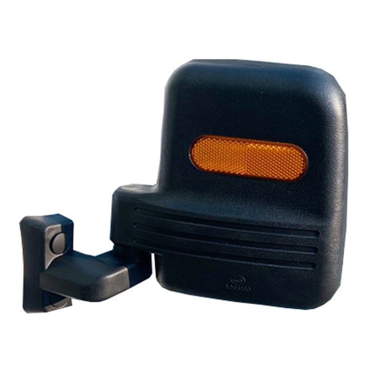 宗申快递三轮车后视镜顺丰小黑车反光镜凸面倒车镜清晰观后镜