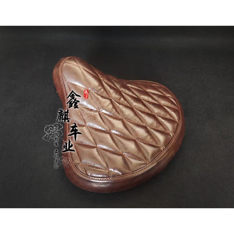 摩托车复古改装座垫 适用于帝国400改装座垫 寄座垫来包坐皮