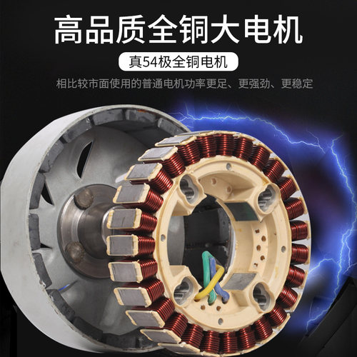 汽油增程器电动车电瓶48V60V72V自动变频三/四轮轿车发电机四行程