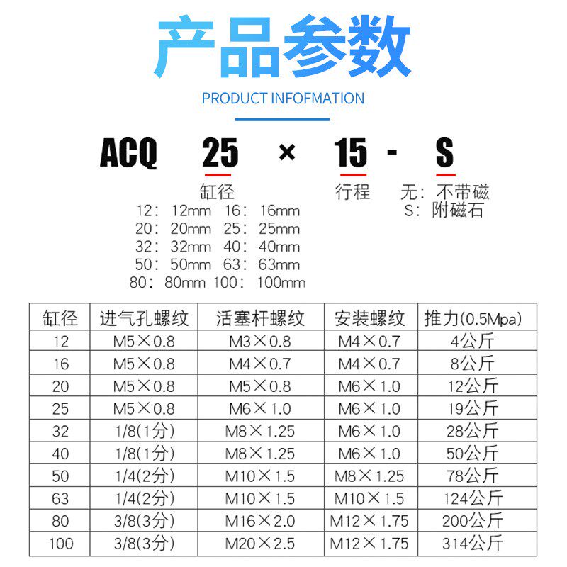 ACQJACQ63X80X100X10X20X25X30X35X40X45X50X60X70X75X90X100SB