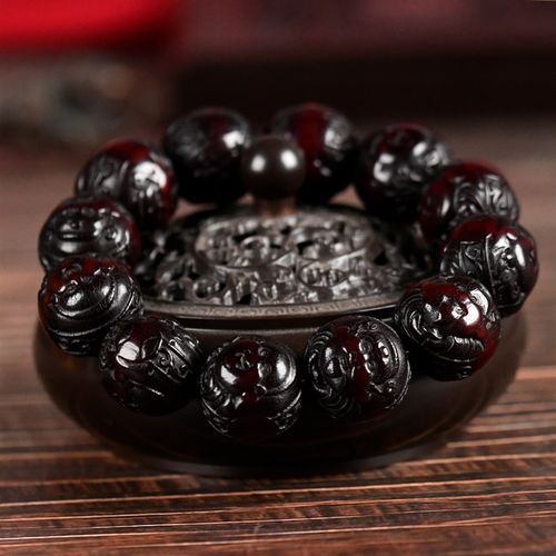 传世级爆老菩提根手串风化开片玉化包浆男女款送礼收藏孤品