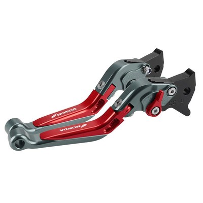 适用五羊本田NWF125改装防摔刹车牛角 CBS版F125可调节拉杆手把柄