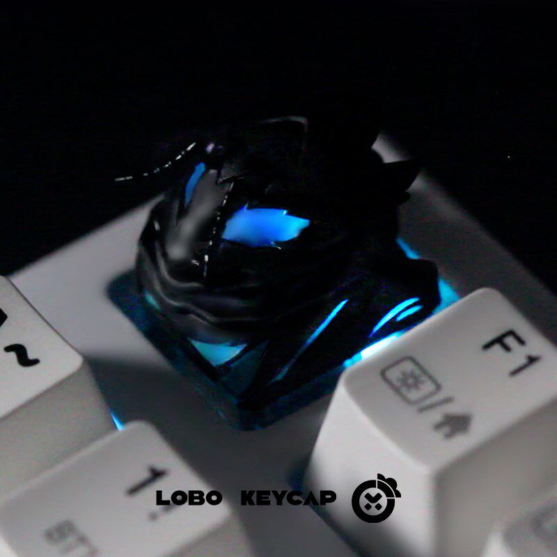 我独自升级透光键帽暗影军团个性树脂机械键盘单颗二次元键帽ESC