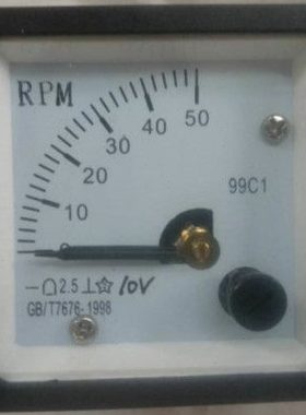 直流转分表99C1-50RPM 100RPM  200RPM 300RPM DC10V