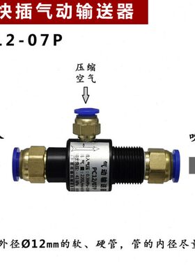 PC1207P,PC1206P,PC1205P,PC1005P,PC1004P/0804P塑料气动输送器