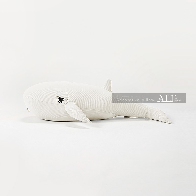 睡觉抱枕卡c通鲸鱼男生款女生专用大人睡眠神器床上侧睡夹腿长条