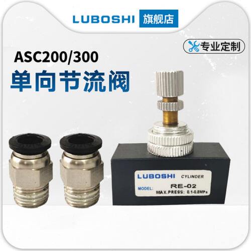 ASC200-08单向节流阀 ASC300-10调速阀 ASC100-06管道截止阀-15