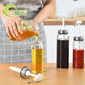 蚝油瓶压嘴挤压器按压式 不锈刚泵头油瓶挤耗油神器瓶嘴通用油瓶嘴