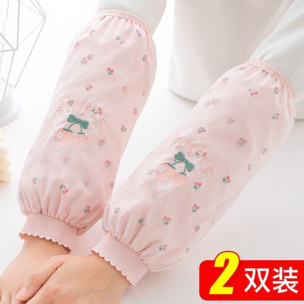 防水袖套女冬季办公室工作防脏套袖可爱网红手袖厨房专用护袖袖头,家庭/个人清洁工具,袖套,淘宝优惠券,粉丝福利购,淘宝优惠卷