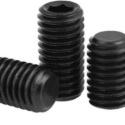 12.9级平端高强度紧定螺钉无头内六角粗牙止付螺丝 M6*1 M8*1.25