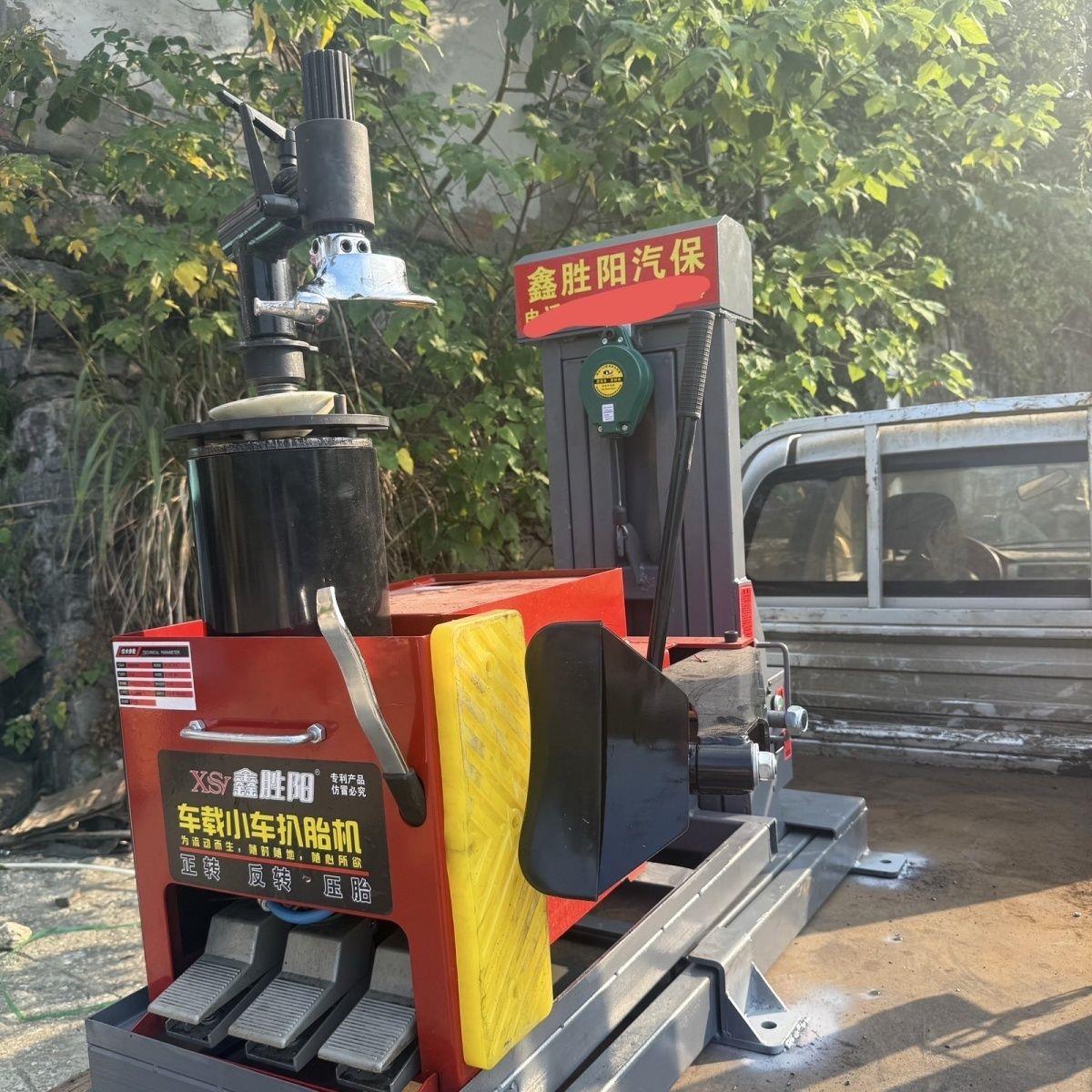 扒胎机,流动,车载拆装机 ,流动车气动扒胎机拔胎机小车