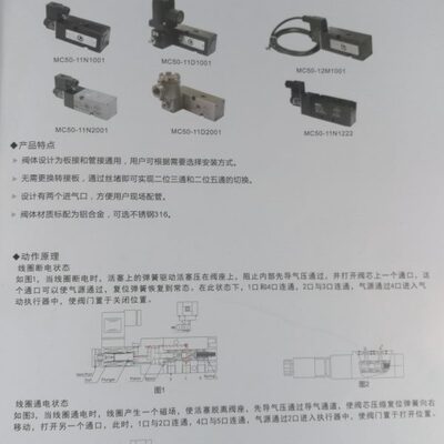 MORC摩控MC50-11D1001隔爆型电磁阀MC50-12D1001 MC50-12N1001G0S