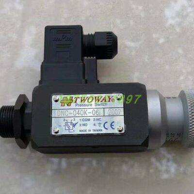 TWOWAY台肯压力开关DNC-040K/100K/250K/360K-22B/06I压力继电器