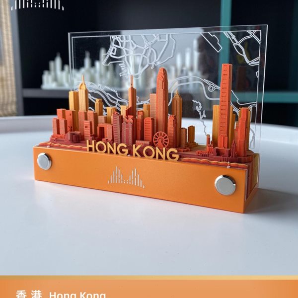 城玥香港上海深圳广州纸艺 创意便签摆件 纸雕公司活动礼品定制