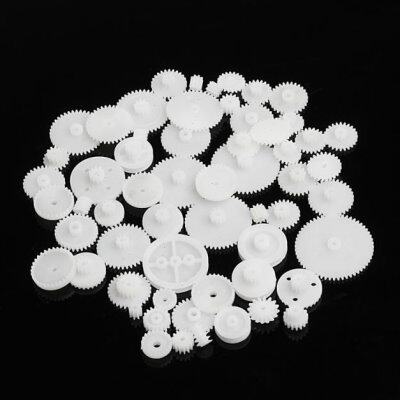 58Pcs Toothed Wheels WSFS Gears Plastic All Module 0.5 Robot