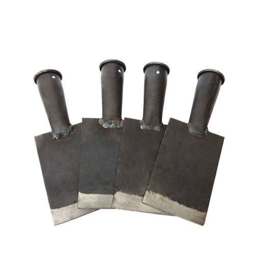 8公分宽迷你小钢铲焊瘤子焊渣铲刀钢板铁铲子头 木柄加长小型铲刀