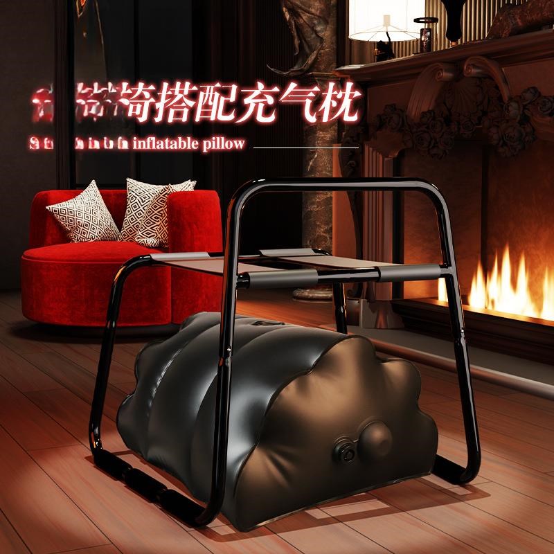 女上男下辅助椅体位神器家用骑马分腿合欢弹力夫妻行房省力坐凳子