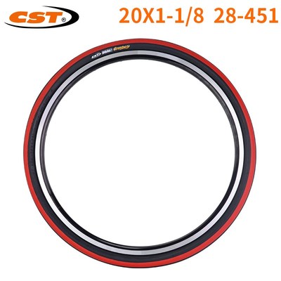 CST正新外胎20x1 1/8折叠车28-451自行车20寸轮胎20x118内外胎