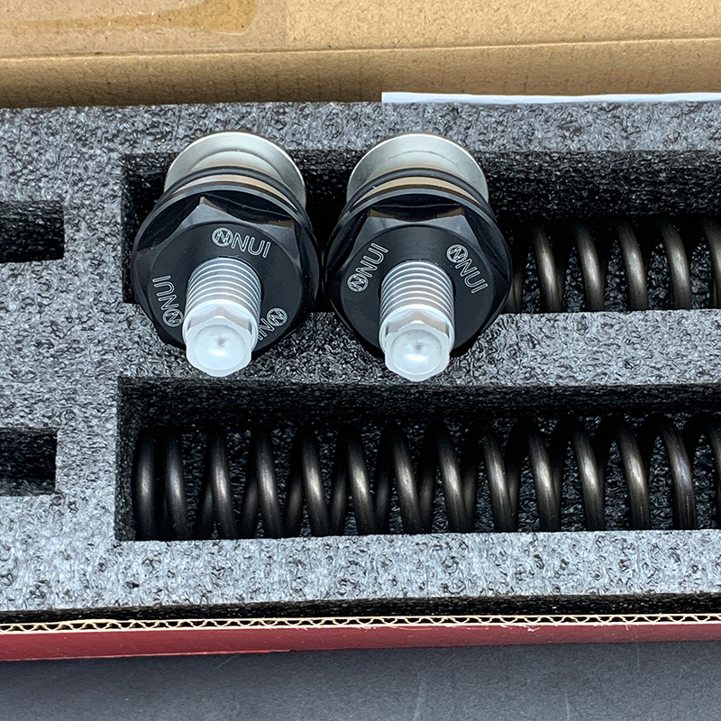 佛沙nss350前减震弹簧摩托车避震器改装配件加硬弹簧可调软硬 nui