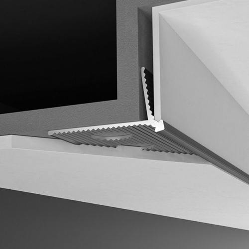 典爵阁悬浮吊顶收口黑色收边条阳角金属条腻子修边压条封边条装饰