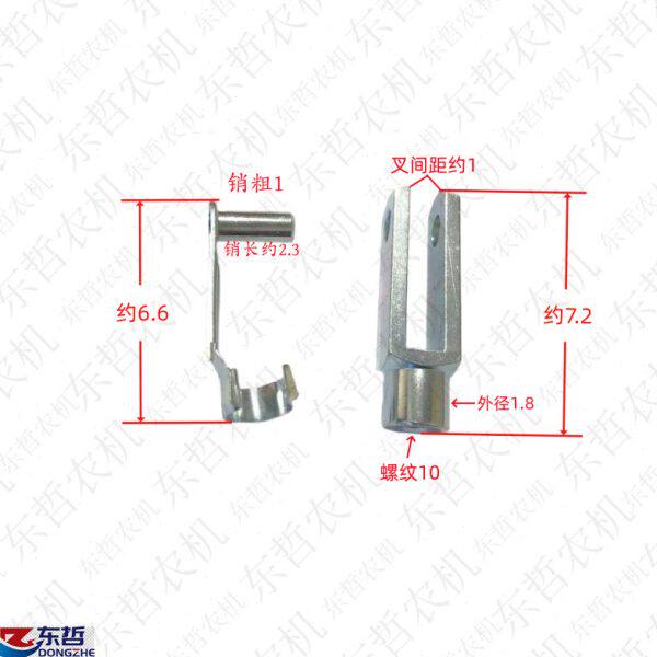 迪尔5- 5E系列拖拉机农机配件主副离合拉线弹簧锁销固定销45M7063