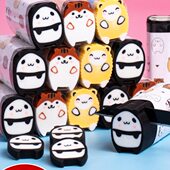 天卓卡通橡皮擦小学生专用创意夹心动物不留痕象皮檫可爱超萌幼儿