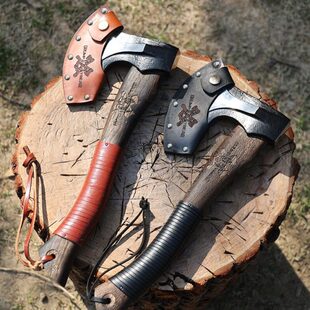 GB暴躁熊 巴迪修战斧头野营手斧野外随身户外战术露营飞机砍骨头