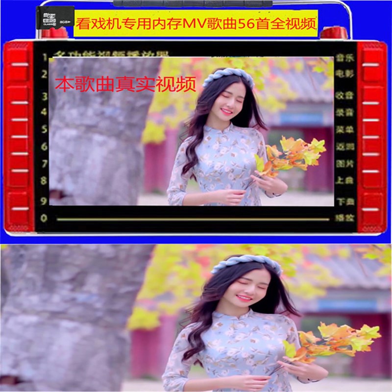 老人看戏机智能机播放器专用内存歌曲卡全影片高清外景MV歌曲56首
