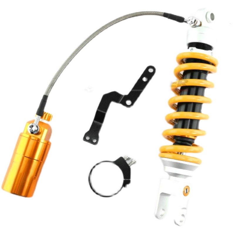 摩托车改装中置叉头减震器 265MM 325MM孔距适用 阻尼软硬后避震