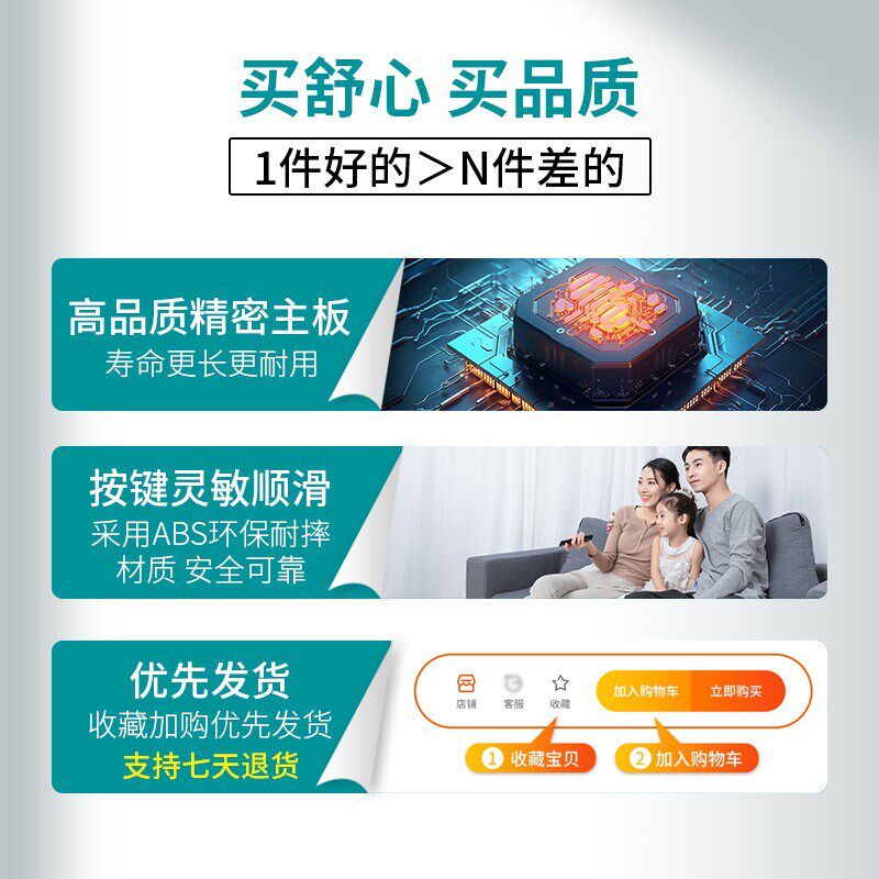 适用于TCL液晶网络电视机遥控器万能通用王牌智能蓝牙语音体感4K