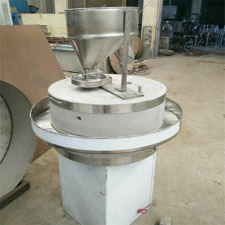 粮食初加工机器 小型电动石磨机 石磨磨面机豆浆 米浆石磨机厂家