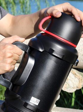 升户外60不锈钢L保温杯便携车载3水壶钓鱼男大4升保温壶大0M容量0