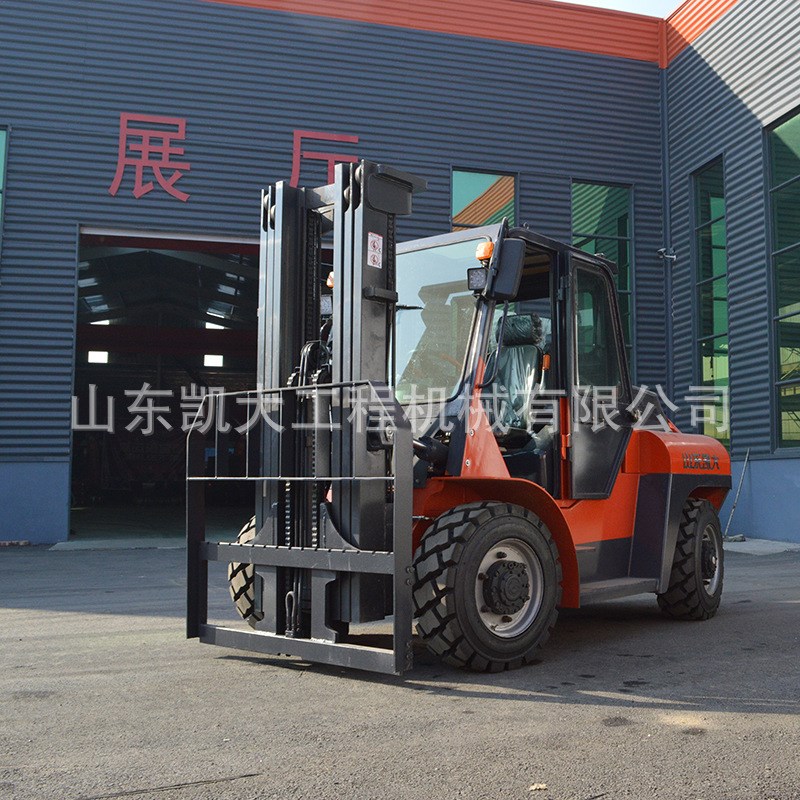 吨多功能抱夹后转向o柴油叉车 工地全液压装卸车 3吨4吨5吨