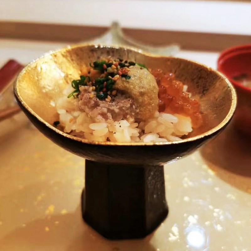 创意高脚盘日式椭圆布丁t沙拉杯日料高台盛器酒店前菜碟复古刺身