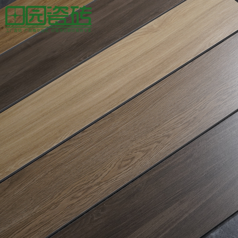 2020新品通体木纹 客厅s卧室阳台地板砖瓷砖 仿木纹地砖200x1000