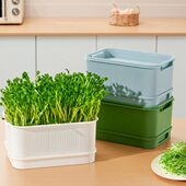 罐无发绿豆生水培公害土家用盆芽豆芽机栽培芽托盘育苗盆豆芽黄无